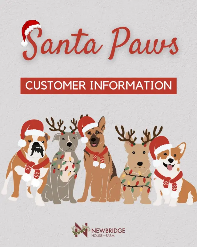 🐶 Santa Paws Checklist! 🎅

We can't wait to see your pooches this weekend! Here is how to stay on the "Nice List":

✅ Bring the festive vibes.

✅ Bring your poop bags! (Please scoop & bin it 💩🗑). ✅

Check out the Courtyard Market for cutesy local treats!

Have a paw-some time! ✨
