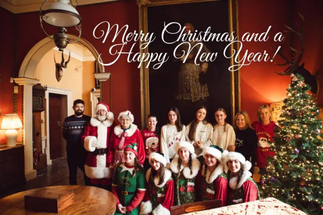 Merry Christmas from the Newbridge team.🎅🤶🧑‍🎄Thanks for being part of our story this year and supporting everything we do. 

See you in 2026 for more adventures in the house, estate, farm and the courtyard kitchen.💥💫

#MerryChristmas #ChristmasAtNewbridge #ThankYouForYourSupport #FestiveWishes #SeasonOfThanks #CommunitySpirit #SeeYouIn2026