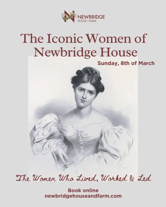 Looking for a meaningful way to mark International Women’s Day?

Join us at Newbridge House for a special guided tour exploring the women who shaped life within its walls. From the daily lives of working women to the powerful voice of Francis Power Cobbe, discover the stories that are often left untold.

🗓 Sunday, 8th March
⏰ 11am
🎟 €15 per person

👉Limited places available - book your spot today.
https://newbridgehouseandfarm.com/the-iconic-women-of-newbridge-house/

#InternationalWomensDay #NewbridgeHouse #WomenInHistory #DublinEvents #HeritageTour