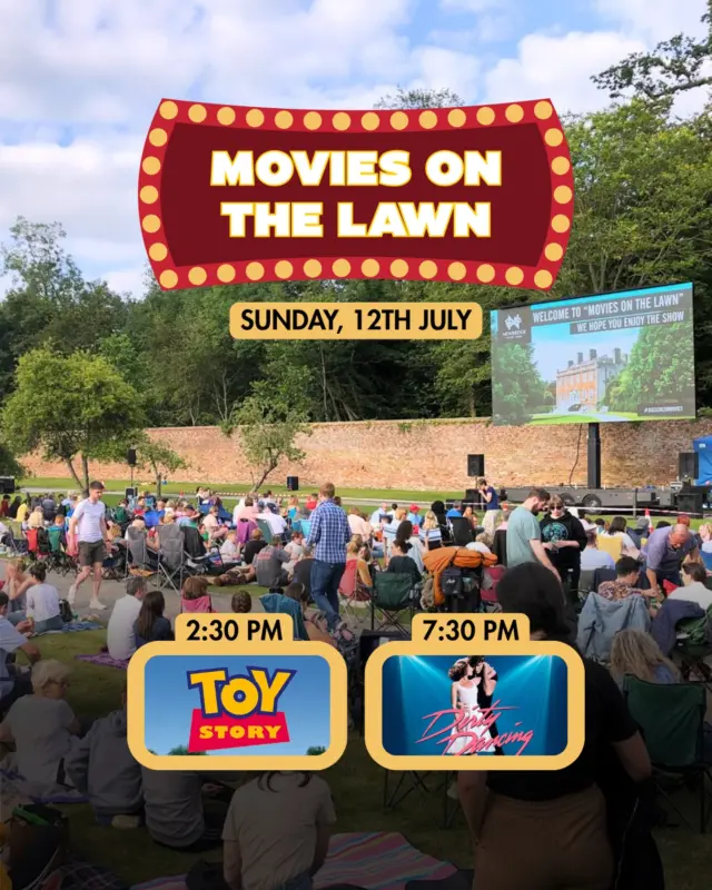 ✨ THIS WEEKEND ✨

Movies on the Lawn 🎬🍿

Pack your picnic blankets, round up your favourite people, and get ready for a magical summer night at Newbridge House & Farm, this Sunday, July 12th.

Whether you’re looking for a nostalgic family afternoon out or the ultimate summer date night, we have two cinematic classics lined up on the big screen:

🤠 Matinee Screening: Toy Story (2:30 PM)
💃🏼 Evening Screening: Dirty Dancing (7:30 PM)

What to bring:
🧺 Picnic blankets or low-backed camping chairs.
🧥👒 Warm layers for when the sun goes down (or a hat to protect from the sun?) 

No dogs allowed.
 🎟️ Book your ticket now! Link in bio.

#outdoorcinema #moviesonthelawn #newbridgehouseandfarm #dublin #donabate