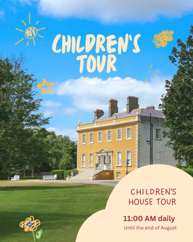 ✨ History comes to life for little explorers! 🏛️

Our Children’s House Tour is specially designed to spark young imaginations as they step back in time and discover the fascinating stories of Newbridge House.

With engaging storytelling, friendly guides and plenty of fascinating facts, it’s the perfect way to introduce children to one of Ireland’s best-preserved Georgian homes.

📅 Daily at 11am
📍 Newbridge House & Farm
➡️ Running every day until the end of August

After your tour, why not make a day of it? Meet the animals on the farm, enjoy the playground, wander the parklands or stop by Brambles Café for a well-earned treat 💚

Book your Children’s House Tour today and make some unforgettable summer memories!

#newbridgehouseandfarm #explorefingal #visitdublin