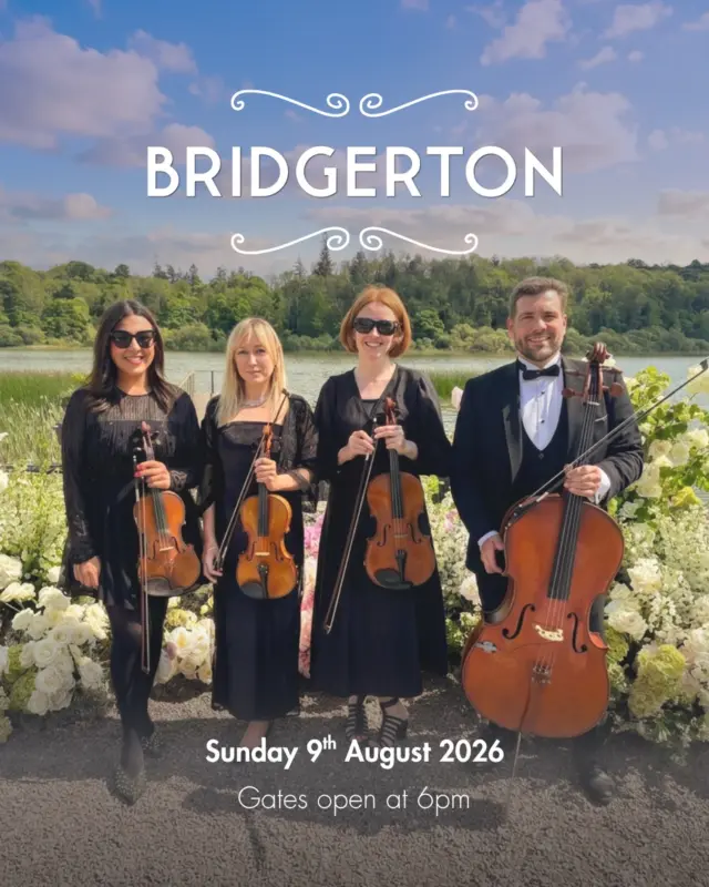 ✨ Dearest Reader… ✨

The social event of the season is about to arrive at Newbridge House & Farm 🎻🌿

Step into a world of romance as @avocastringquartet brings the unforgettable music of Bridgerton to life in our enchanting Walled Garden. From sweeping classical melodies to modern favourites reimagined, it’s an evening where elegance, history and music come together beneath the summer sky ✨

📍 Walled Garden, Newbridge House & Farm
📅 Sunday, 9th August
🕕 Gates open at 6pm | Performance begins at 6:30pm

🎟️ Tickets are selling fast – book yours now via the link in our bio.

#NewbridgeHouse #Bridgerton #StringQuartet #LiveMusic #ExploreFingal